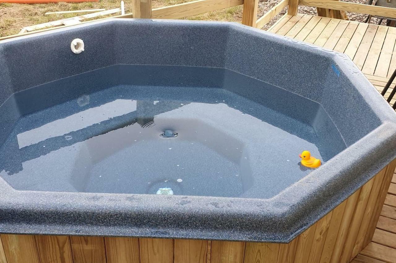 Hvammur 3 Hrakholar With Private Hot Tub Kaldrananes Dış mekan fotoğraf
